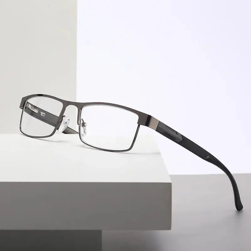 Kocolior 974070 Mens Full Rim Square Alloy Frames — view 1 | Kocolior at FuzWeb