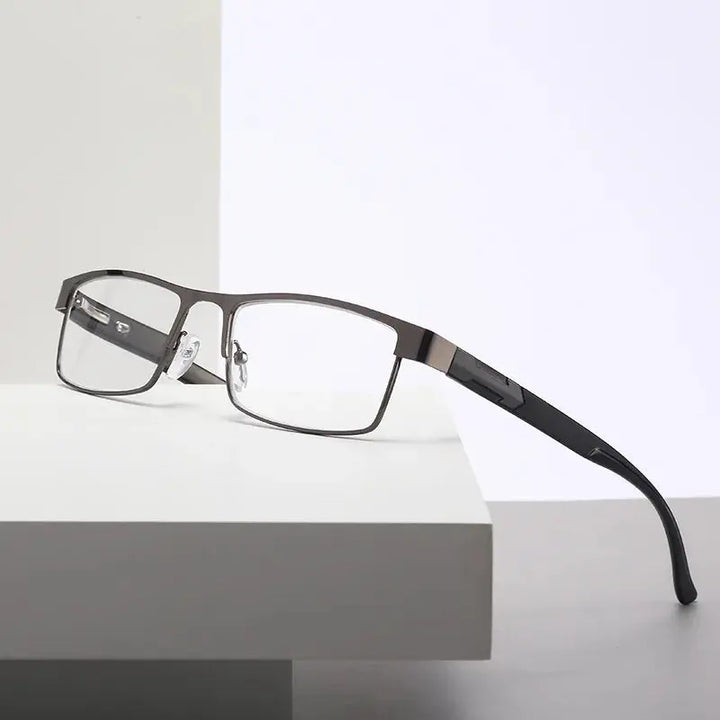 Kocolior 974070 Mens Full Rim Square Alloy Frames — view 1 | Kocolior at FuzWeb