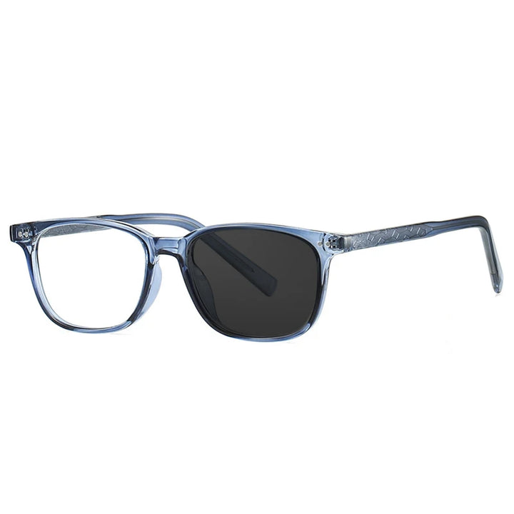 Kocolior Unisex Full Rim Square Tr 90 Photochromic Reading Glasses 28026