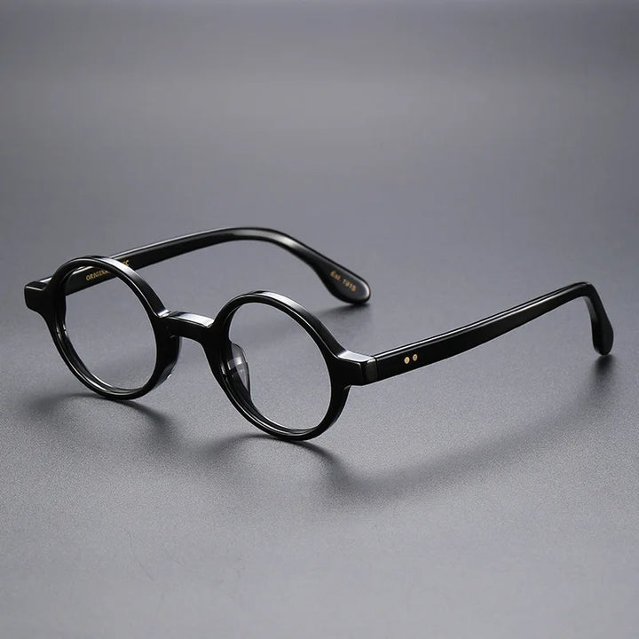 Yimaruili Women's Full Rim Round Acetate Eyeglasses 56002