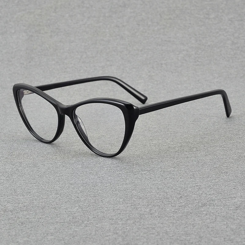 Nobler Unisex Full Rim Large Square Cat Eye Acetate Eyeglasses 19332 Full Rim Nobler c8  