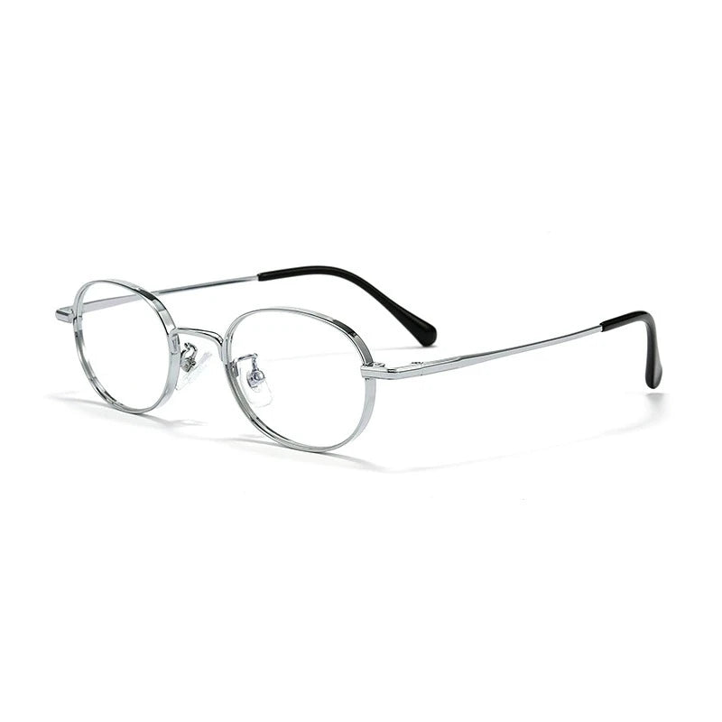 Kocolior Women's Full Rim Round Titanium Eyeglasses 45480