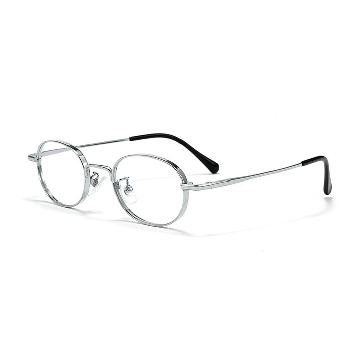 Kocolior Women's Full Rim Round Titanium Eyeglasses 45480