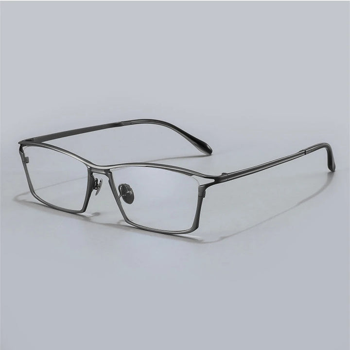 Blackmask Unisex Full Rim Square Titanium Eyeglasses BM-RLT6885
