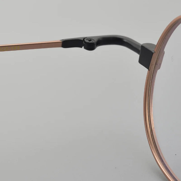 Muzz 001 unisex oval IP titanium prescription eyeglasses — view 11
