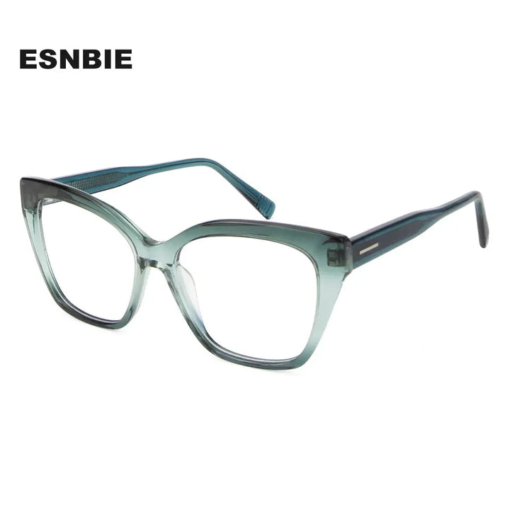 Esnbie 883314 Womens Full Rim Cat Eye Butterfly Acetate Frames — view 1 | Esnbie at FuzWeb