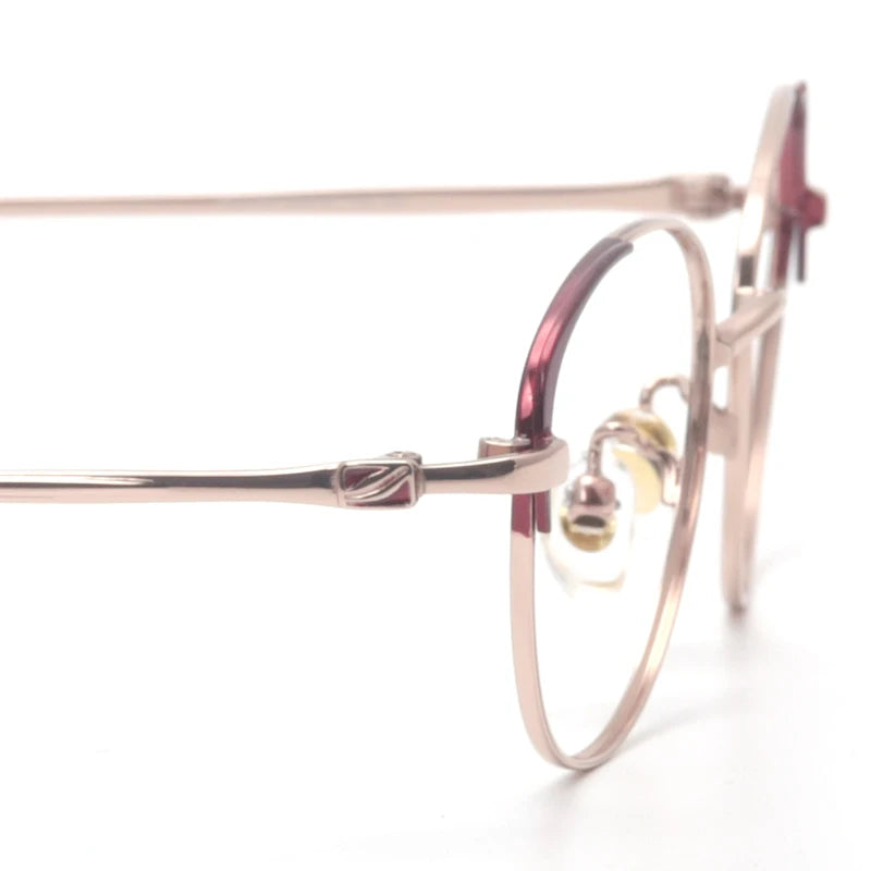 Muzz 35176 women's IP titanium prescription eyeglasses — view 7