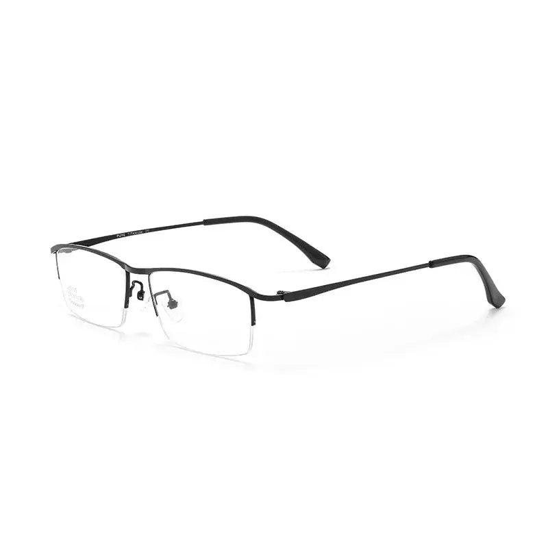 Gmei 855170 Unisex Full Or Semi Rim Square Titanium Alloy Frames FuzWeb