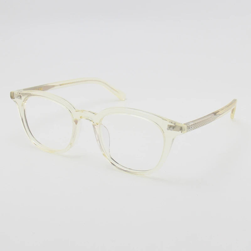 Blackmask Unisex Full Rim Square Acetate Eyeglasses BM-P042