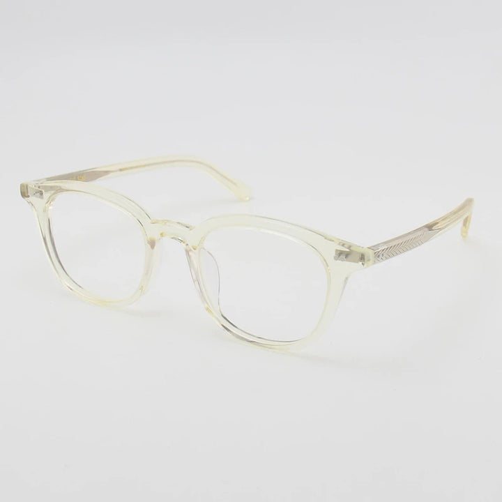 Blackmask Unisex Full Rim Square Acetate Eyeglasses BM-P042