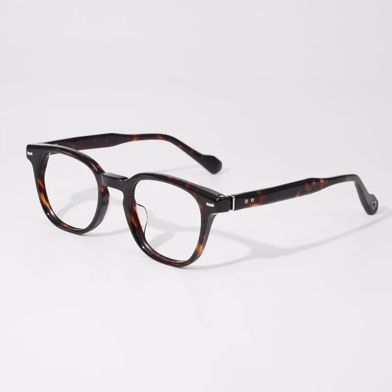 Hewei Women's Full Rim Square Acetate Eyeglasses 23011