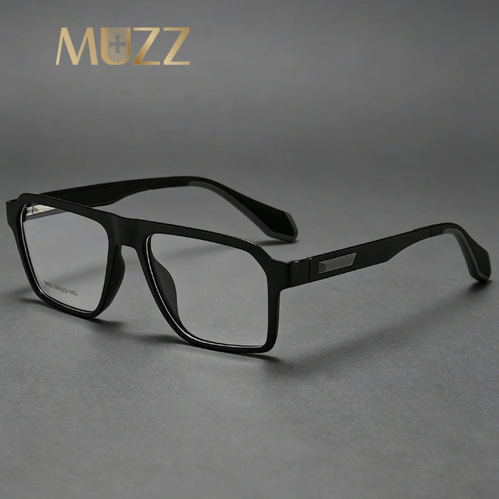 Muzz 68100 unisex rectangle TR-90 prescription eyeglasses
