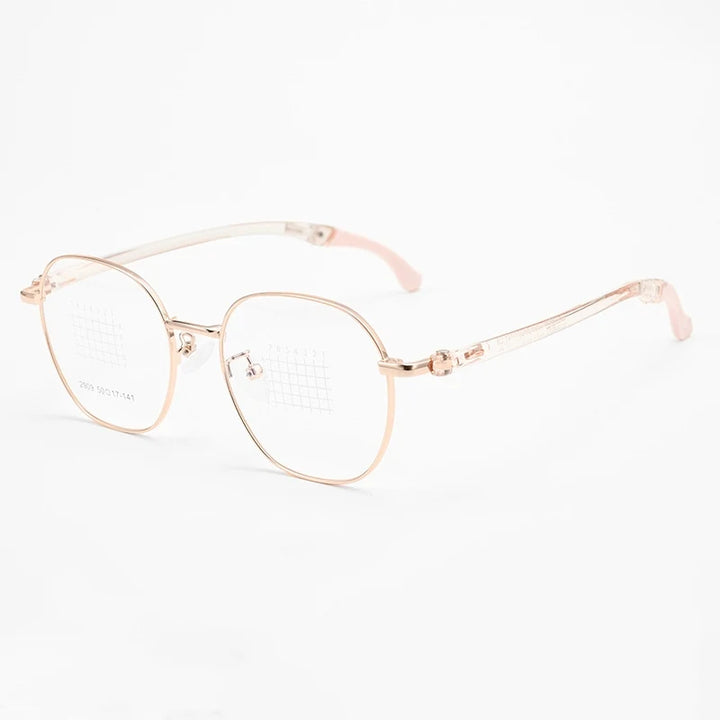Yimaruili Unisex Full Rim Polygonal TR-90 Eyeglasses 2909ET — view 4 | Yimaruili at FuzWeb