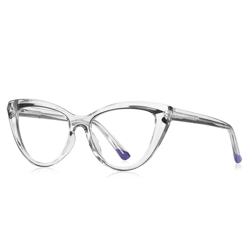 Vicky Women's Full Rim Round Cat Eye TR90 Reading Glasses PFD2152 — view 2 | Vicky at FuzWeb