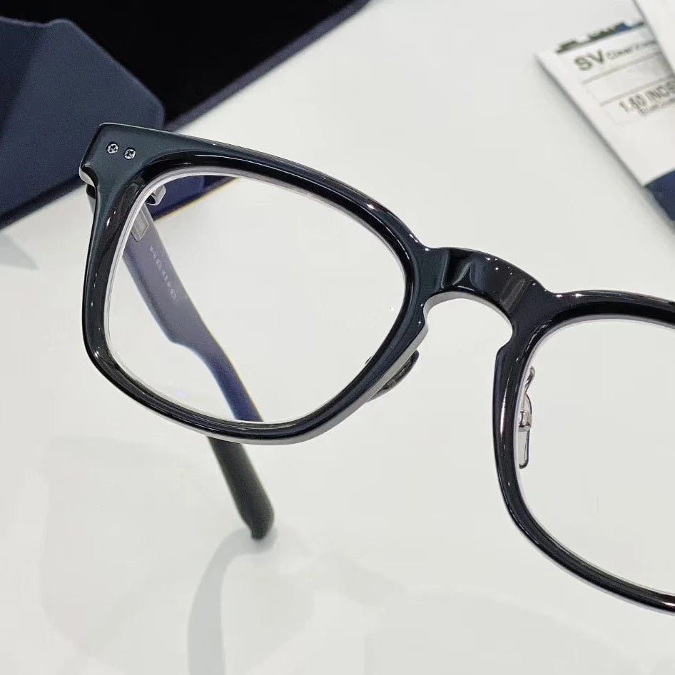 Bobbie Unisex Full Rim Square Acetate Eyeglasses NP-161