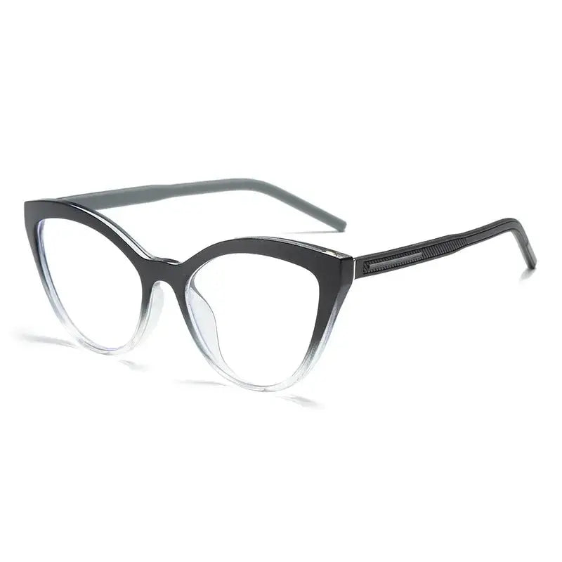 Aror Women's Full Rim Square Cat Eye Tr 90 Alloy Eyeglasses 681359.