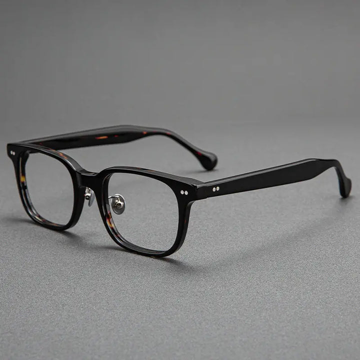 Blackmask Unisex Full Rim Square Acetate Eyeglasses BM-538