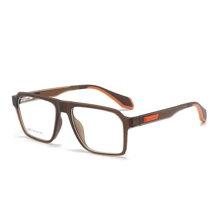 Muzz 68100 unisex rectangle TR-90 prescription eyeglasses — view 5