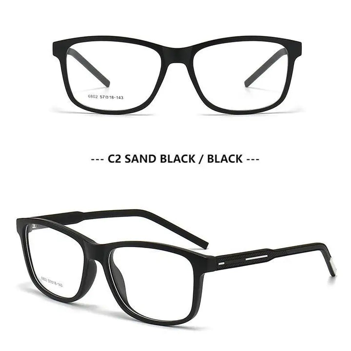 Muzz 68040 unisex round prescription eyeglasses — view 4