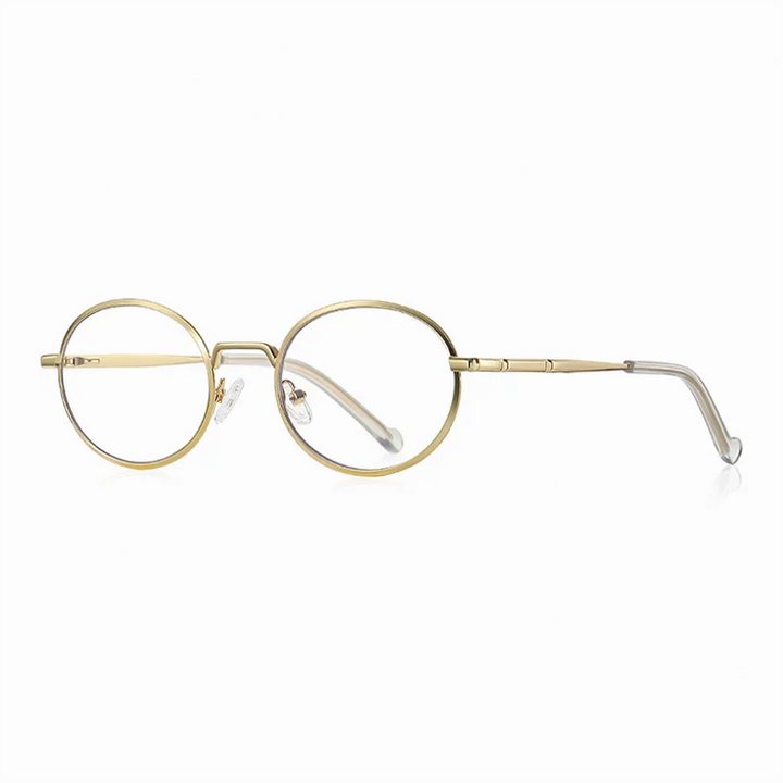 Ralfterty Women's Full Rim Oval Round Alloy Eyeglasses 883058