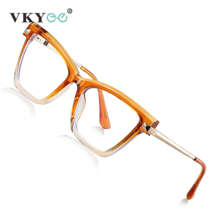 Vicky Women's Full Rim Cat Eye Tr 90 Titanium Reading Glasses 67245