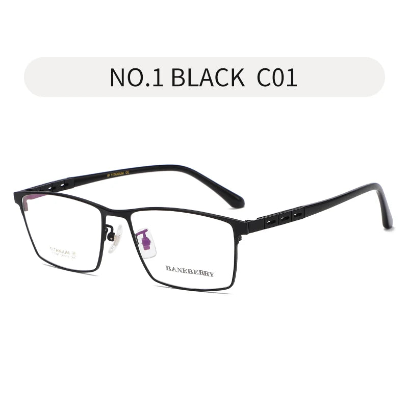 Reven Jate Women's Full Rim Square Titanium Eyeglasses 710914