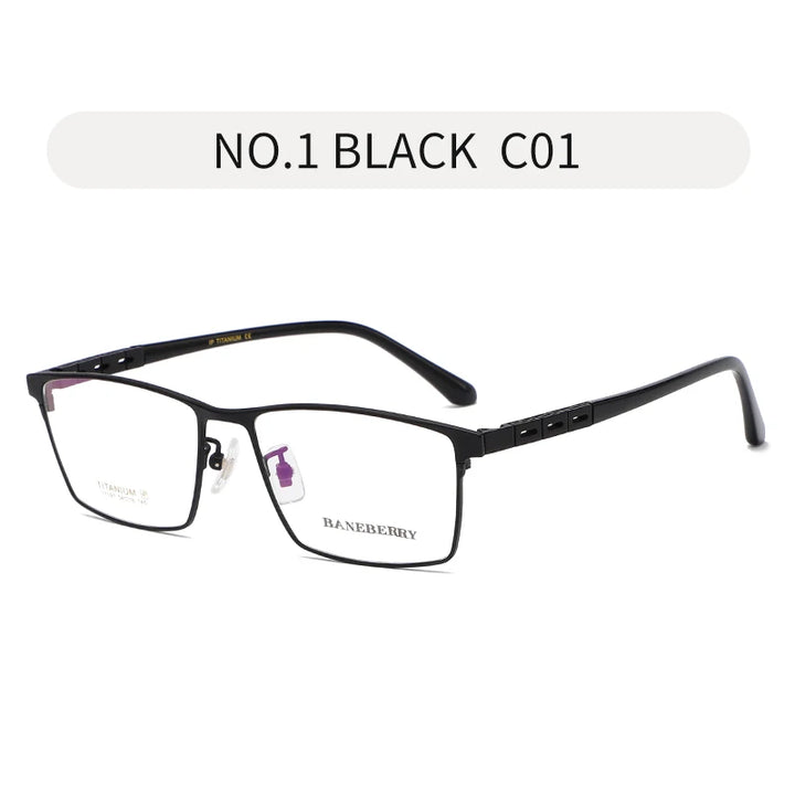 Reven Jate Women's Full Rim Square Titanium Eyeglasses 710914