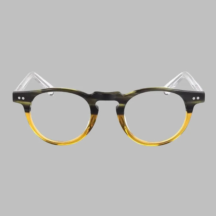 Bobbie Women's Full Rim Small Round Acetate Eyeglasses 695186