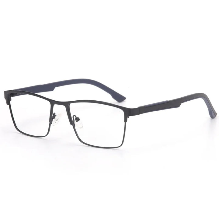 Muzz 8810 men's square alloy sports prescription eyeglasses — view 3