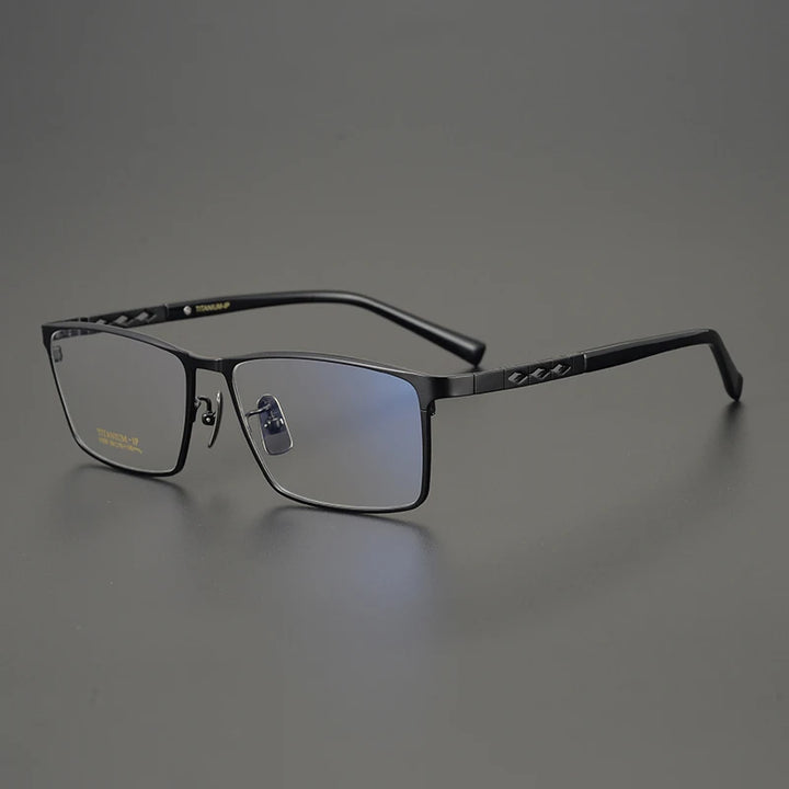 Bobbie Unisex Full Or Semi Rim Square Titanium Eyeglasses 910977