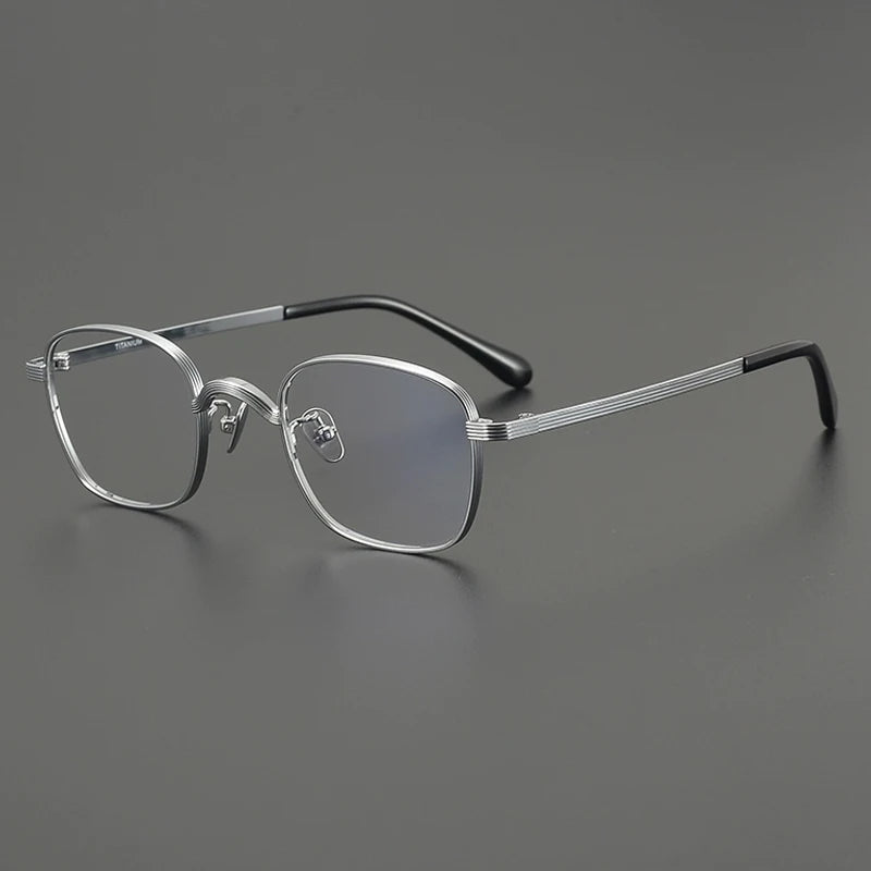 Gatenac Women's Full Rim Square Titanium Eyeglasses G2117