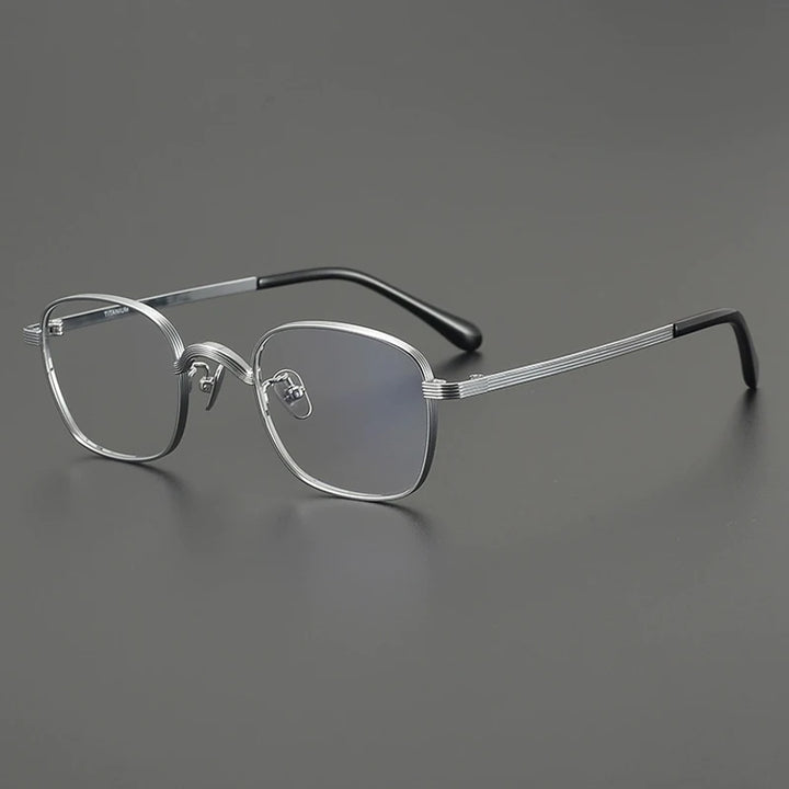 Gatenac Women's Full Rim Square Titanium Eyeglasses G2117