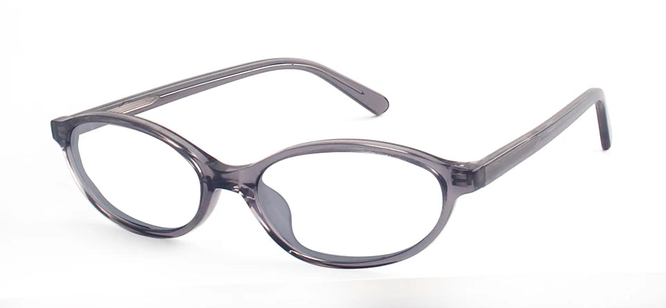 Esnbie Unisex Full Rim Oval Rectangle Acetate Eyeglasses 424078