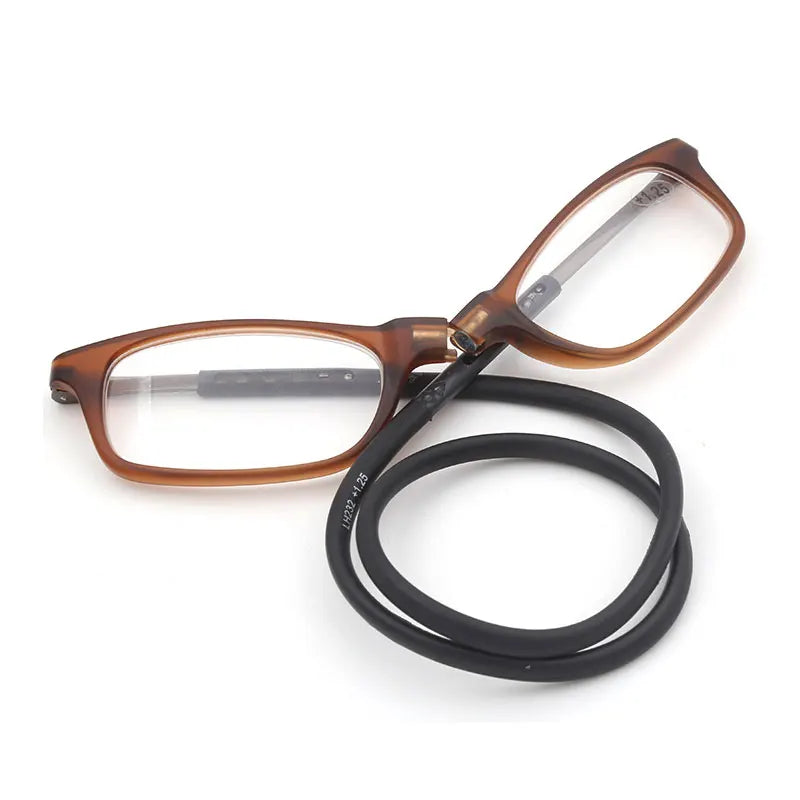 Hotochki Unisex Full Rim Square Tr 90 Titanium Reading Glasses