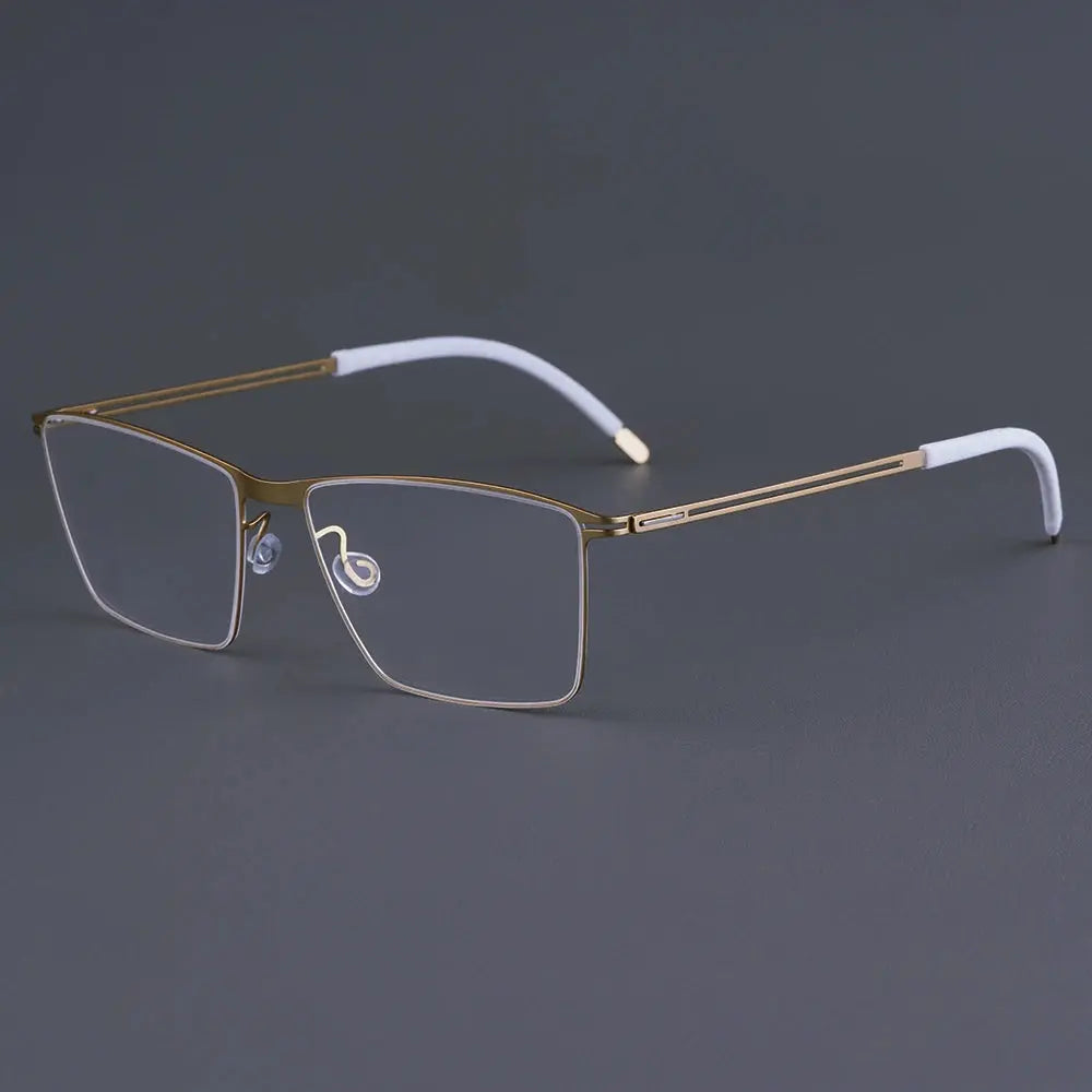 Bobbie 410900 Women’s 137mm Full Rim Square Titanium Frames FuzWeb