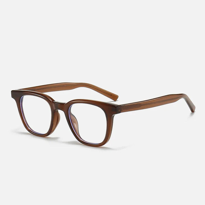 Kansept Unisex Full Rim Square TR 90 Eyeglasses H5553 Full Rim Kansept C6  