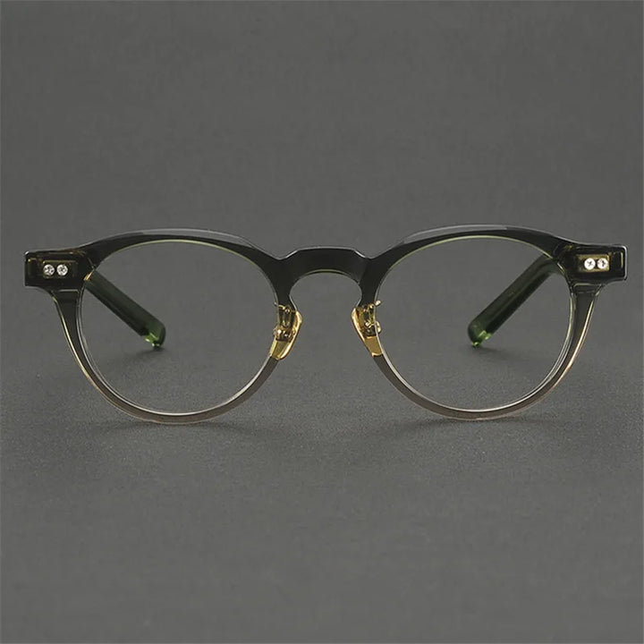 Bobbie Unisex Full Rim Round Acetate Eyeglasses NP-160
