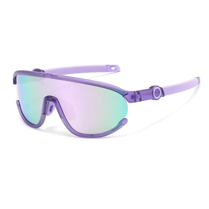 Yimaruili Unisex Youth Full Rim Goggle Lens Tr 90 Tpee Sunglasses 662526