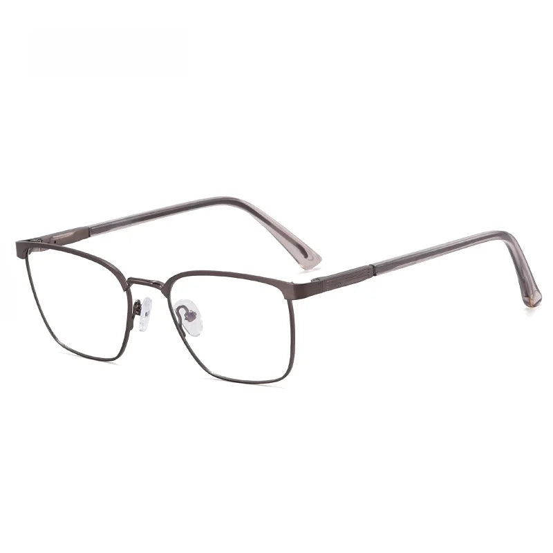 Momoja Women’s Full Rim Square Alloy Spring Hinge Eyeglasses 91704