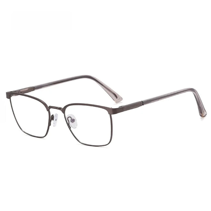 Momoja Women’s Full Rim Square Alloy Spring Hinge Eyeglasses 91704