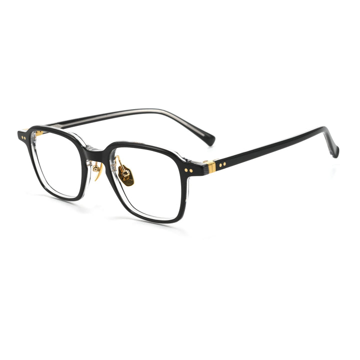 Blackmask Unisex Full Rim Square Acetate Eyeglasses BM-2508