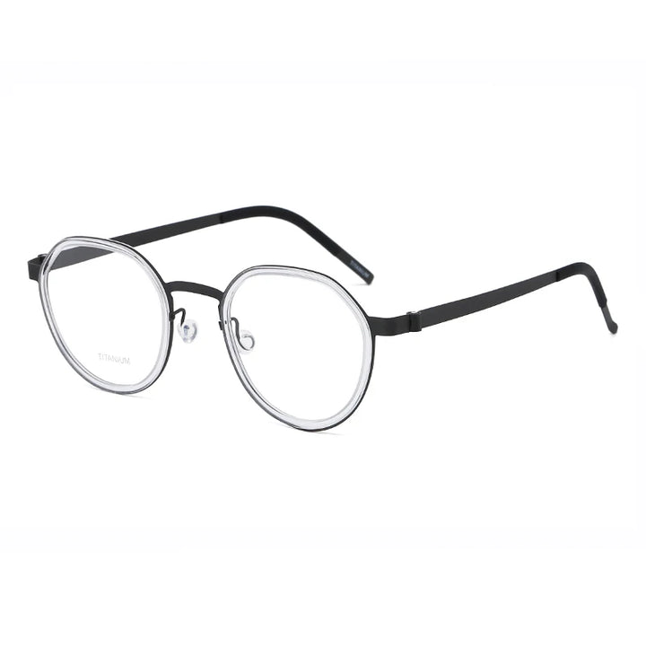 Reven Jate Women's Full Rim Oval Ultem Titanium Eyeglasses 97592