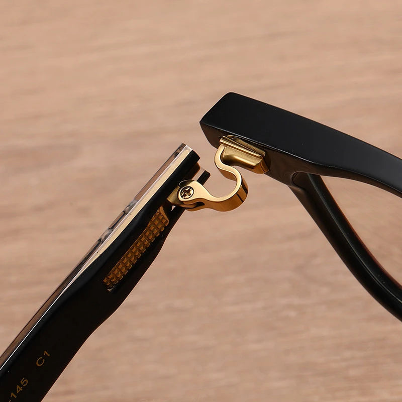 Blackmask Unisex Full Rim Square Acetate Eyeglasses BM-P752
