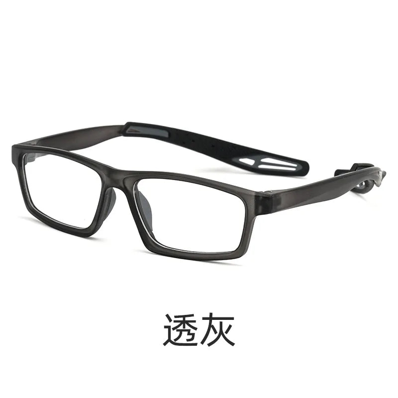 Zirosat Unisex Full Rim Square Ultem Sport Eyeglasses Z121219 Full Rim Zirosat   