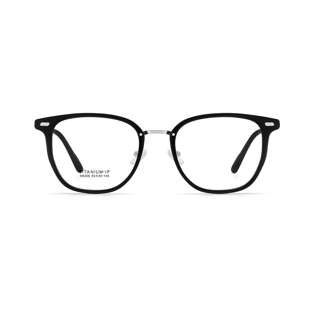 Xbora Unisex Full Rim Classic TR-90 Titanium Eyeglasses M6256 — view 6 | Xbora at FuzWeb