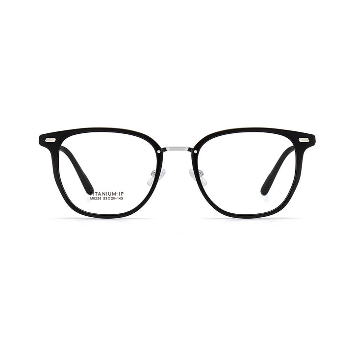 Xbora Unisex Full Rim Classic TR-90 Titanium Eyeglasses M6256 — view 6 | Xbora at FuzWeb