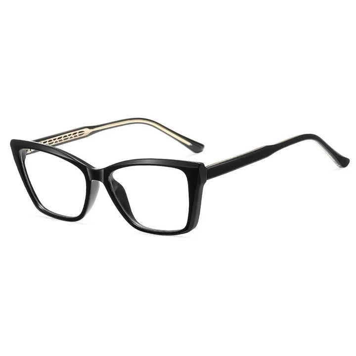 CCspace Women's Full Rim Square Tr 90 Alloy Reading Glasses 311649