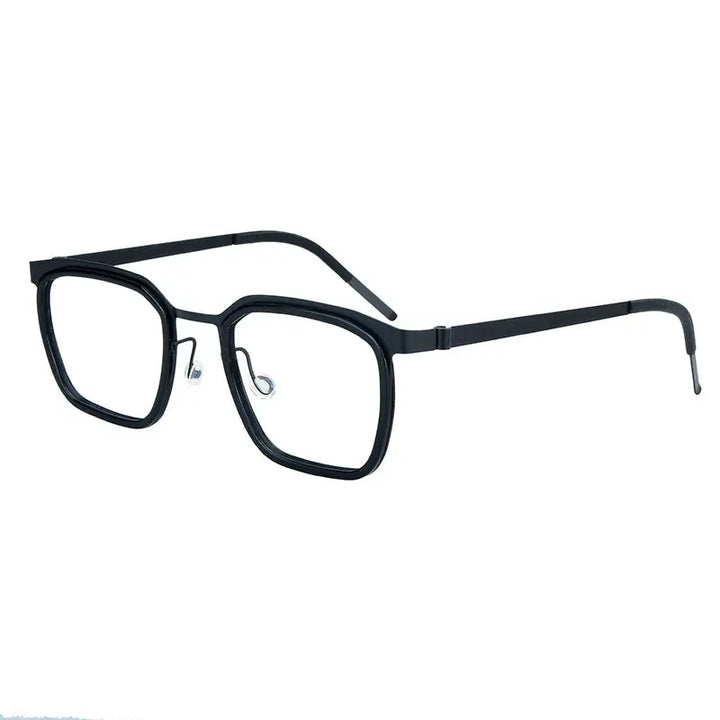 Bobbie Full Rim 976500 Unisex Titanium Square Frames — view 1 | Bobbie at FuzWeb