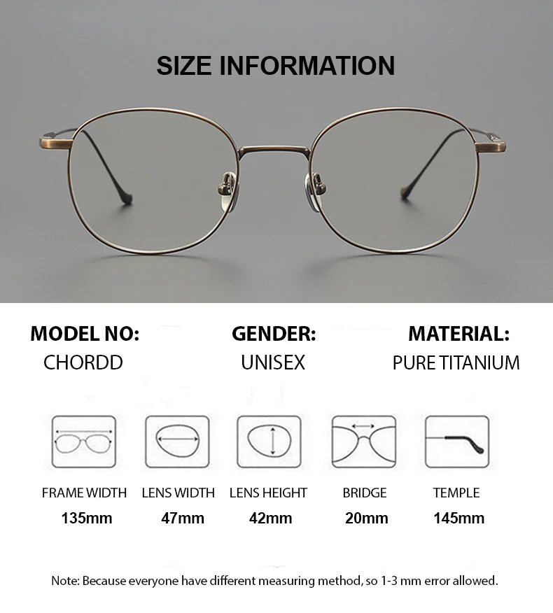 Summer Flower Women's Full Rim Polygon Round Titanium Eyeglasses 813520 Full Rim Summer Flower