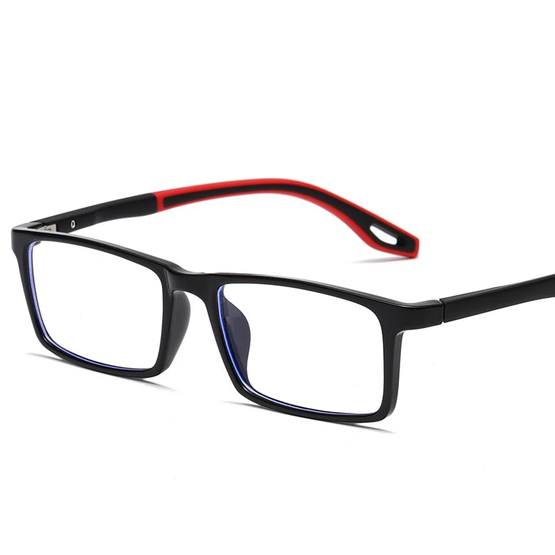 Reven Jate Mens Full Rim Square Plastic Eyeglasses 81308 Full Rim Reven Jate C1  